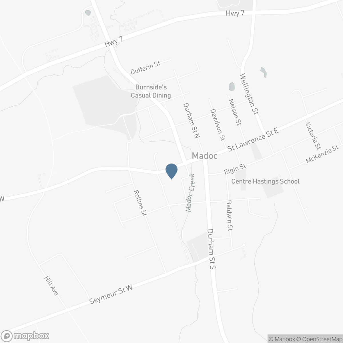 103 ST LAWRENCE STREET W, Madoc, Ontario K0K 2K0
